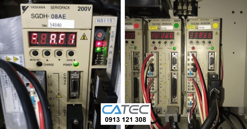 Sửa chữa và bảo hành servo Yaskawa báo lỗi, sửa chữa tận nơi bảo hành uy tín toàn quốc
