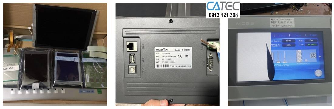 Sửa lỗi màn hình cảm ứng HMI MCGS EPC7062DL (Serial 4580) – Giải pháp tối ưu cho nhà máy thực phẩm