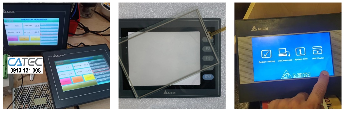 Sửa Chữa HMI DELTA DOP-B07S411 Mờ Màn Hình – Bảo Hành Sau Sửa Toàn Quốc