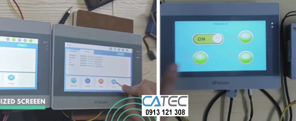 Thay LCD Màn Hình Wecon Chính Hãng – Sửa Nhanh, Chuẩn Kỹ Thuật Công Nghiệp