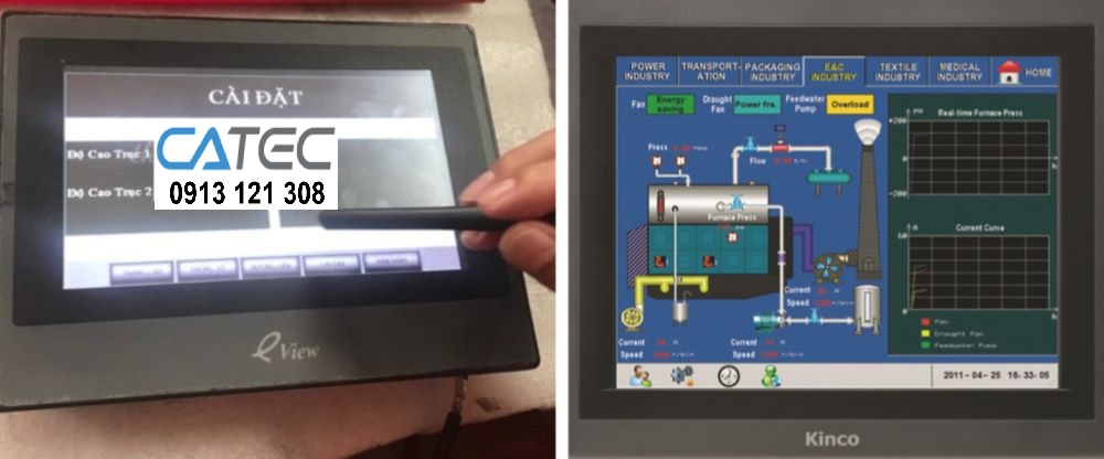 Dịch Vụ Sửa HMI Kinco MT4414T Lỗi Cảm Ứng Tận Nơi – Bấm Không Ăn, Lệch Điểm