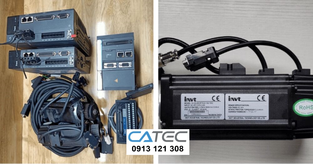 Servo INVT lỗi phần cứng đang được kỹ sư Catec sửa chữa , sửa servo INVT các model DA200 Series, DA180 Series, MH800 Series, IMS Series